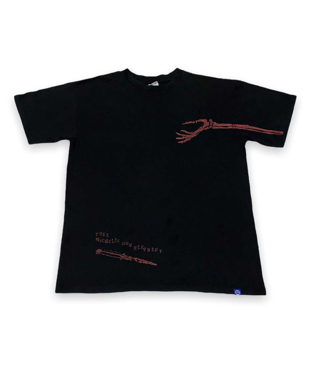 Band Tees Thee Michelle Gun Elephant TMGE Last Heaven Tour 2003 Size US S / EU 44-46 / 1 - 2 Thumbnail