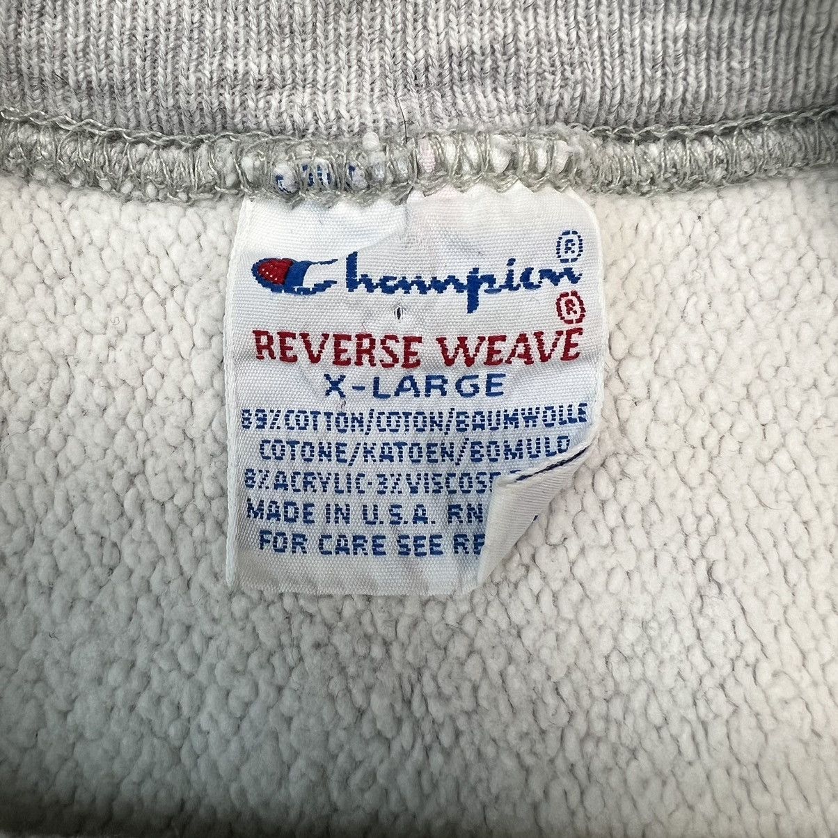 Vintage 80s Champion Made In USA Reverse Weave Sweatshirt
