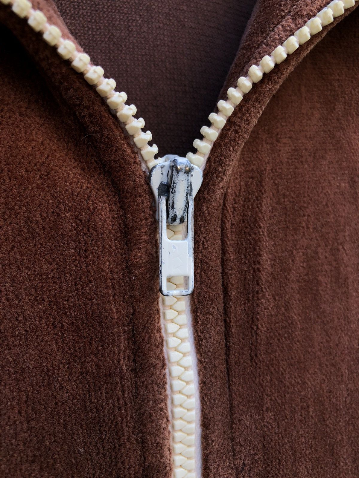 Japanese Brand Vintage Arnold Palmer Velvet Zipper Sweater Hype Colour Size US M / EU 48-50 / 2 - 8 Thumbnail