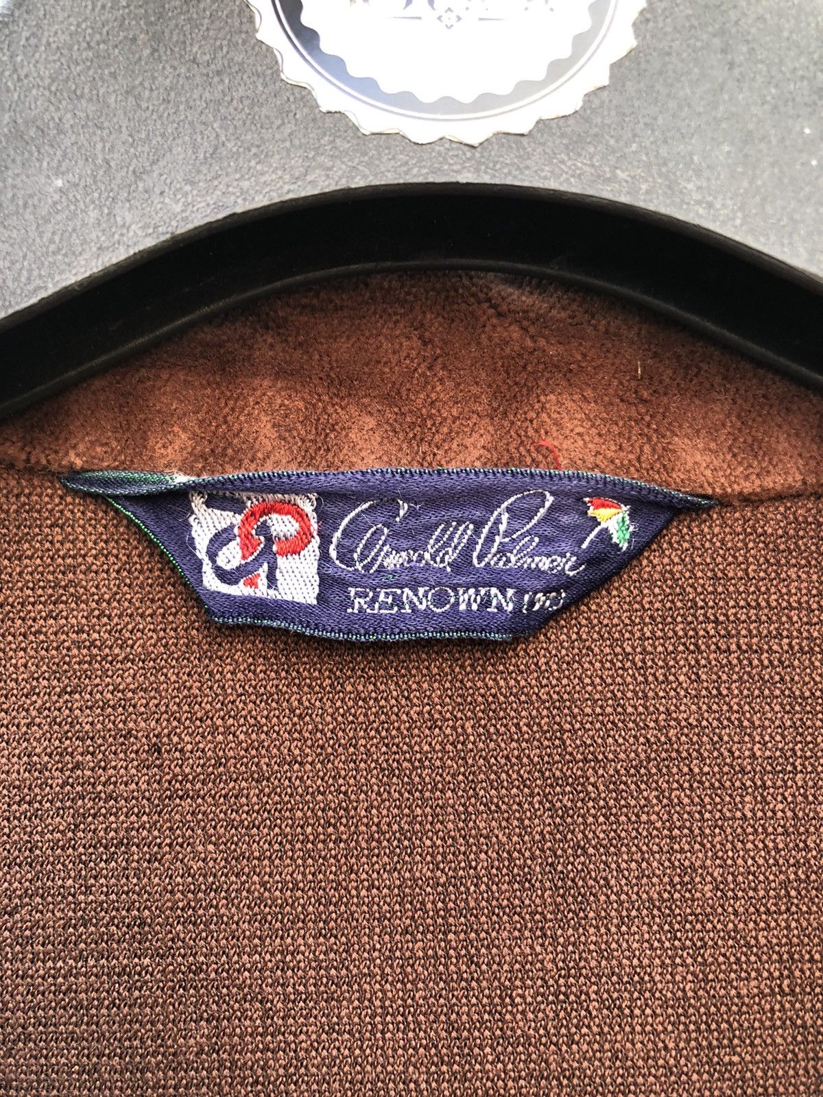 Japanese Brand Vintage Arnold Palmer Velvet Zipper Sweater Hype Colour Size US M / EU 48-50 / 2 - 10 Thumbnail