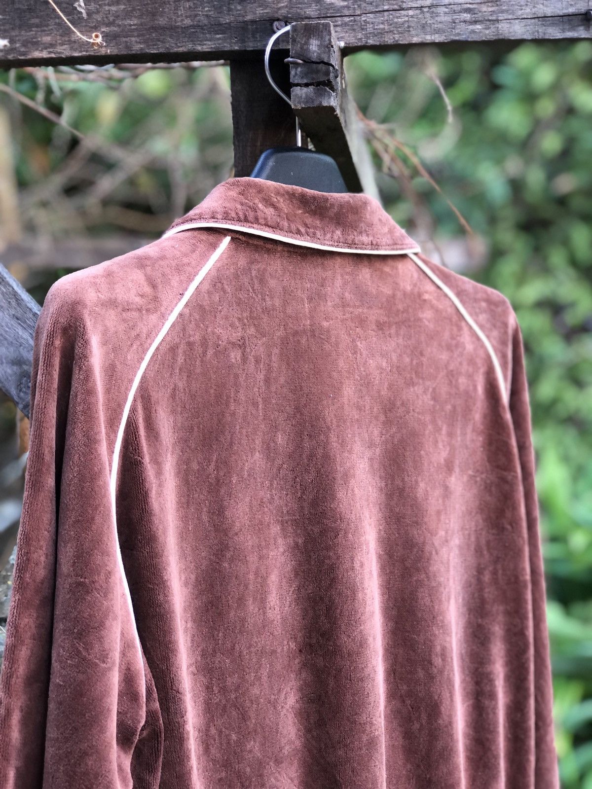 Japanese Brand Vintage Arnold Palmer Velvet Zipper Sweater Hype Colour Size US M / EU 48-50 / 2 - 5 Thumbnail