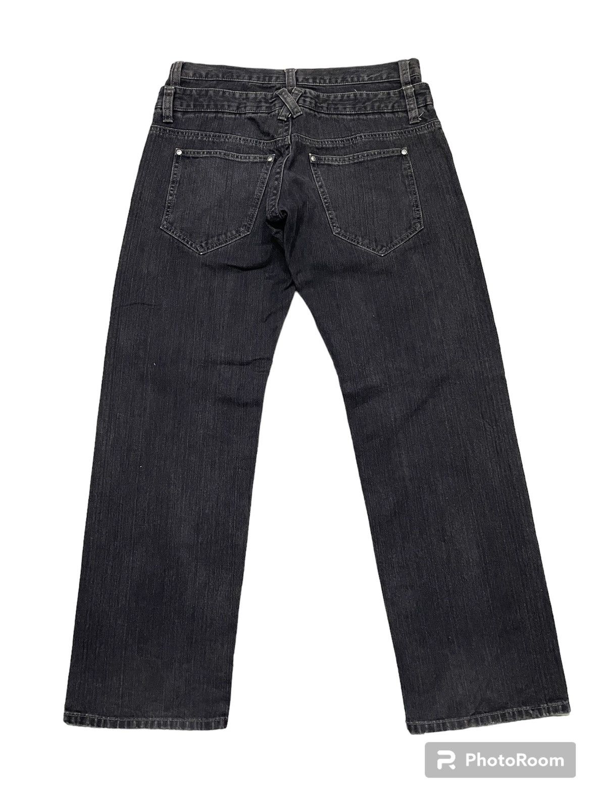Japanese Brand Rare Vintage Double Waist Skull Jeans Size US 34 / EU 50 - 2 Thumbnail