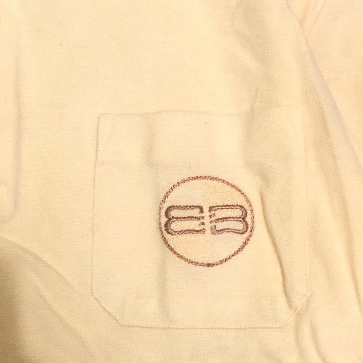 Balenciaga Vintage Polo Shirt Balenciaga Golf Big Logo Pocket Size US L / EU 52-54 / 3 - 3 Thumbnail
