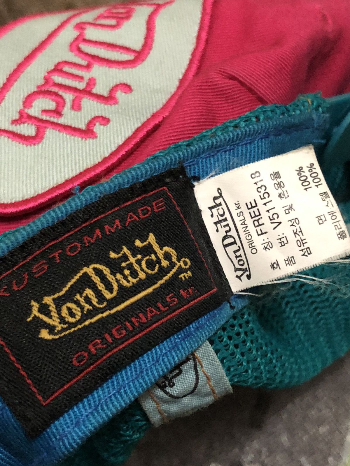 Von Dutch Rare Item Trucker Hat Von Dutch Size ONE SIZE - 6 Thumbnail