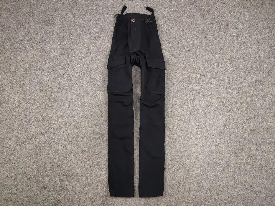 Japanese Brand Vintage 90's Japanese Cargo Black Pants Travis Scott Style Size US 34 / EU 50 - 2 Thumbnail