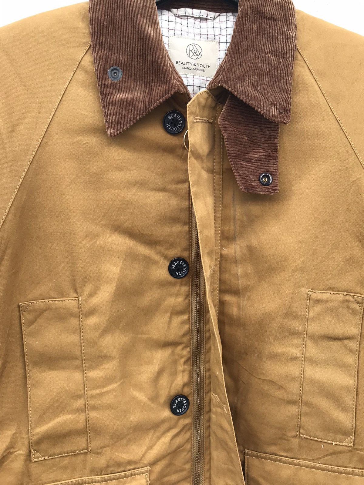 BEAUTY&YOUTH × United Arrows Beauty & Youth United Arrow Quilted Lining Cargo Jacket Size US M / EU 48-50 / 2 - 4 Thumbnail
