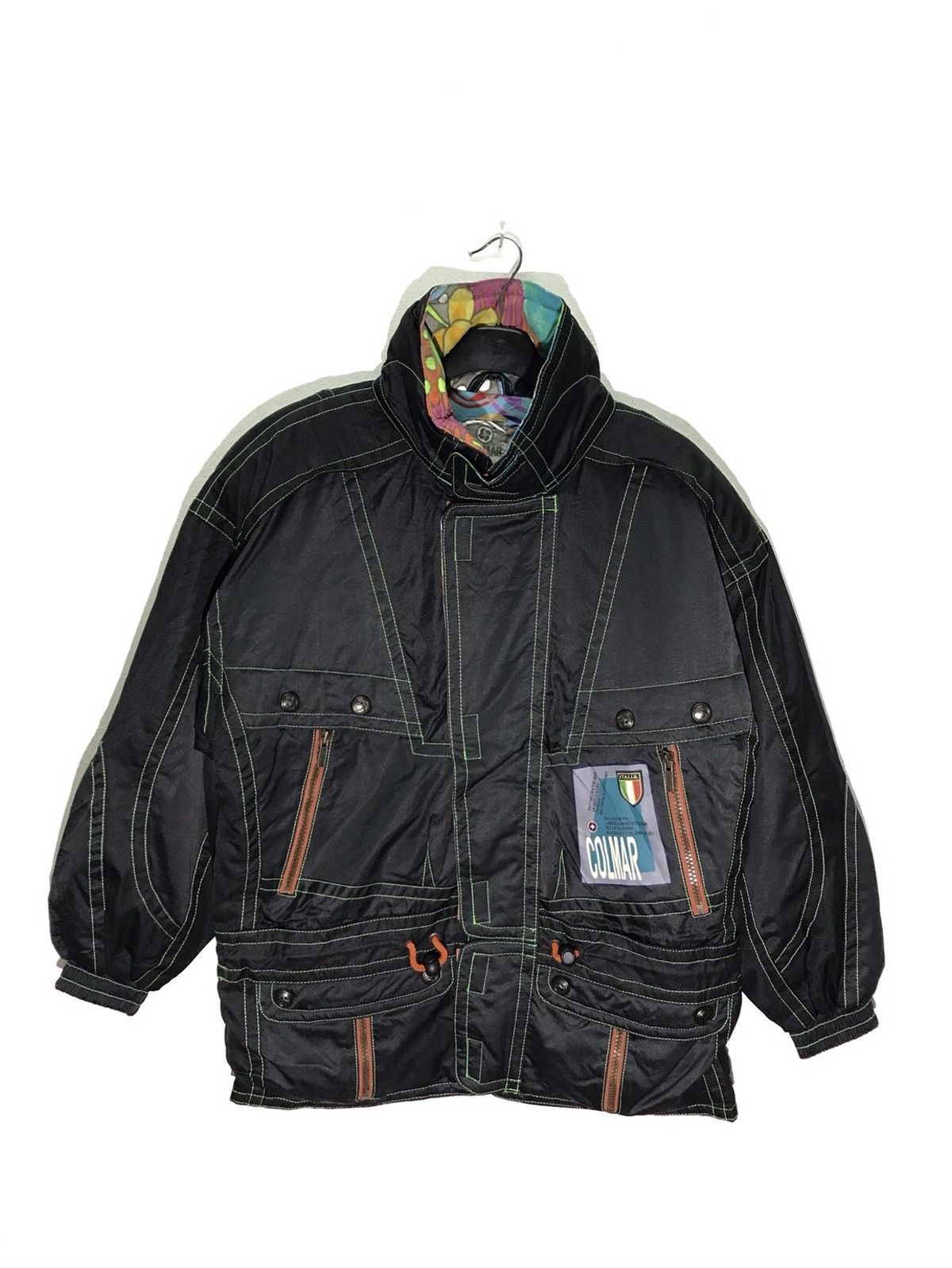 Colmar Vintage Colmar Abbigliamento Sportivo Hooded Ski Jackets Size US M / EU 48-50 / 2 - 2 Thumbnail