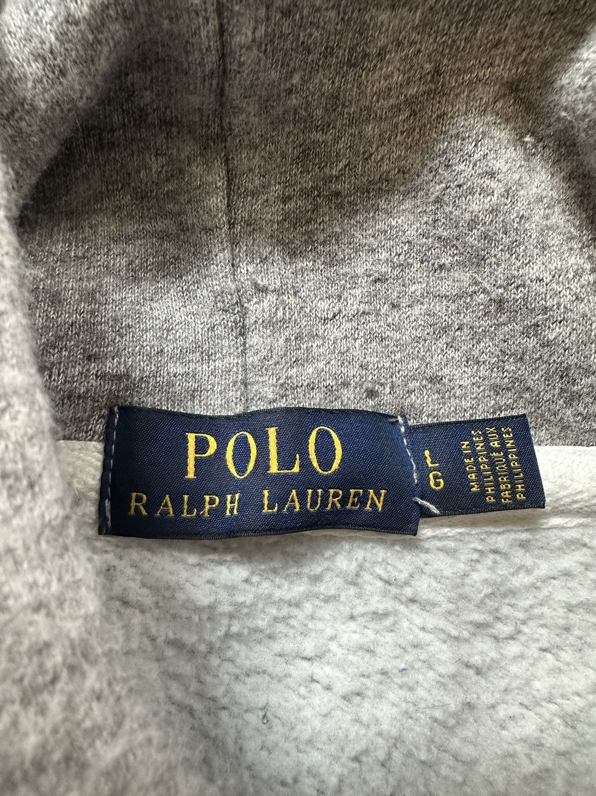 Polo Ralph Lauren Polo Ralph Lauren Size S Vintage Fleece Knit Graphic Rugby Size US L / EU 52-54 / 3 - 6 Thumbnail