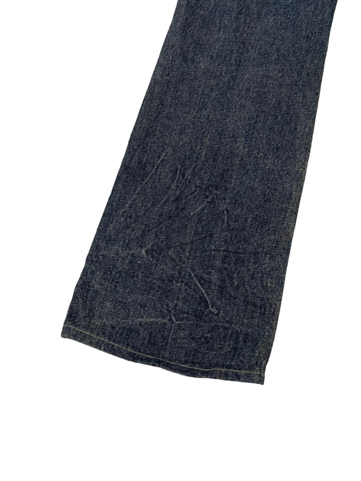 Japanese Brand Flare Jeans Jackrose Distress Denim Low Rise Boot Cut 2🟦7 Size US 32 / EU 48 - 16 Thumbnail