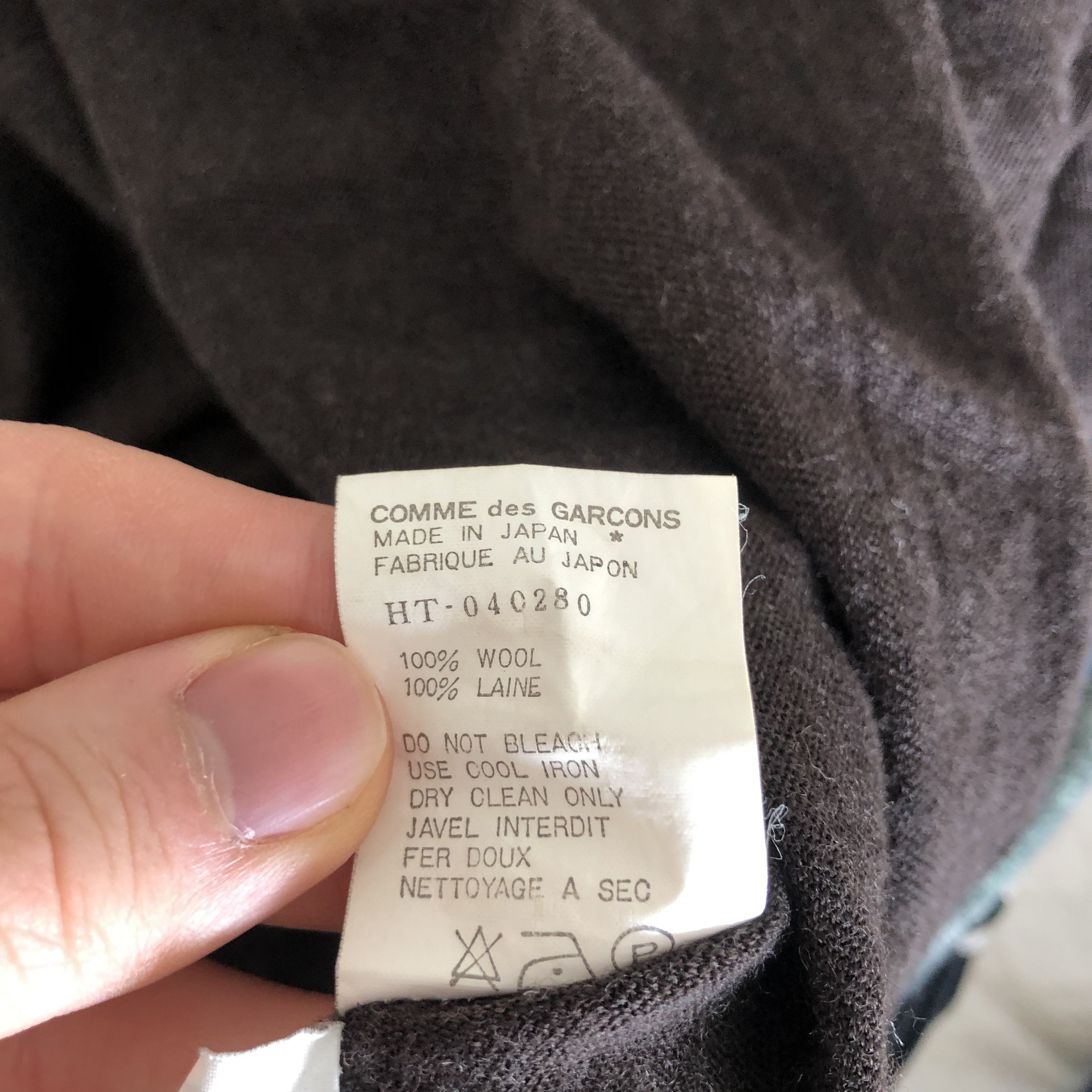 Comme des Garcons Comme des Garcons AD 1994 Turtleneck Size US XL / EU 56 / 4 - 4 Thumbnail