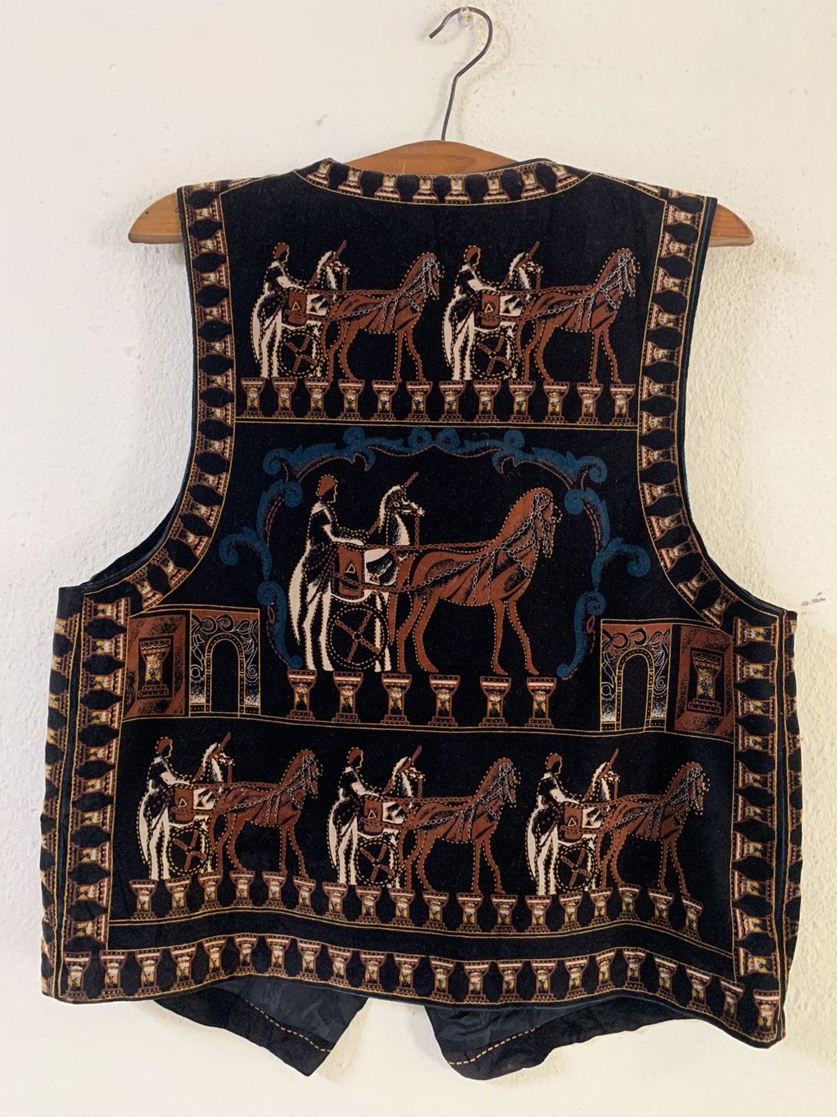 Japanese Brand Unbranded Art Design Vest Size US S / EU 44-46 / 1 - 6 Thumbnail