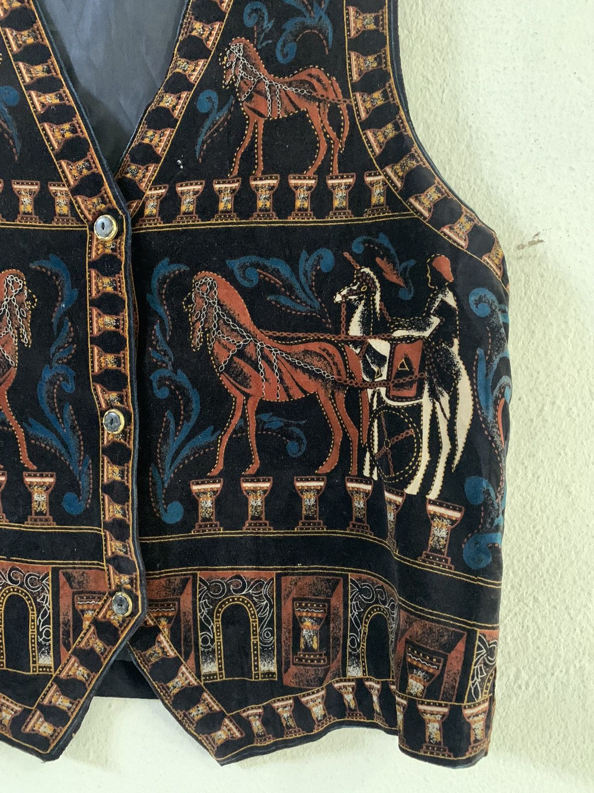 Japanese Brand Unbranded Art Design Vest Size US S / EU 44-46 / 1 - 2 Thumbnail