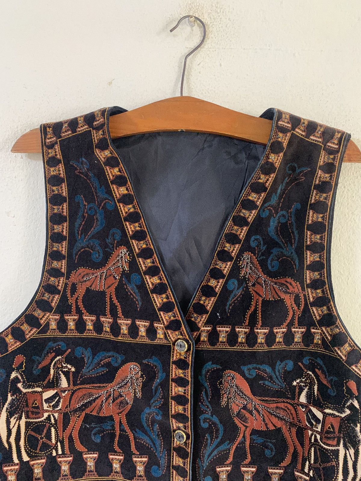 Japanese Brand Unbranded Art Design Vest Size US S / EU 44-46 / 1 - 4 Thumbnail