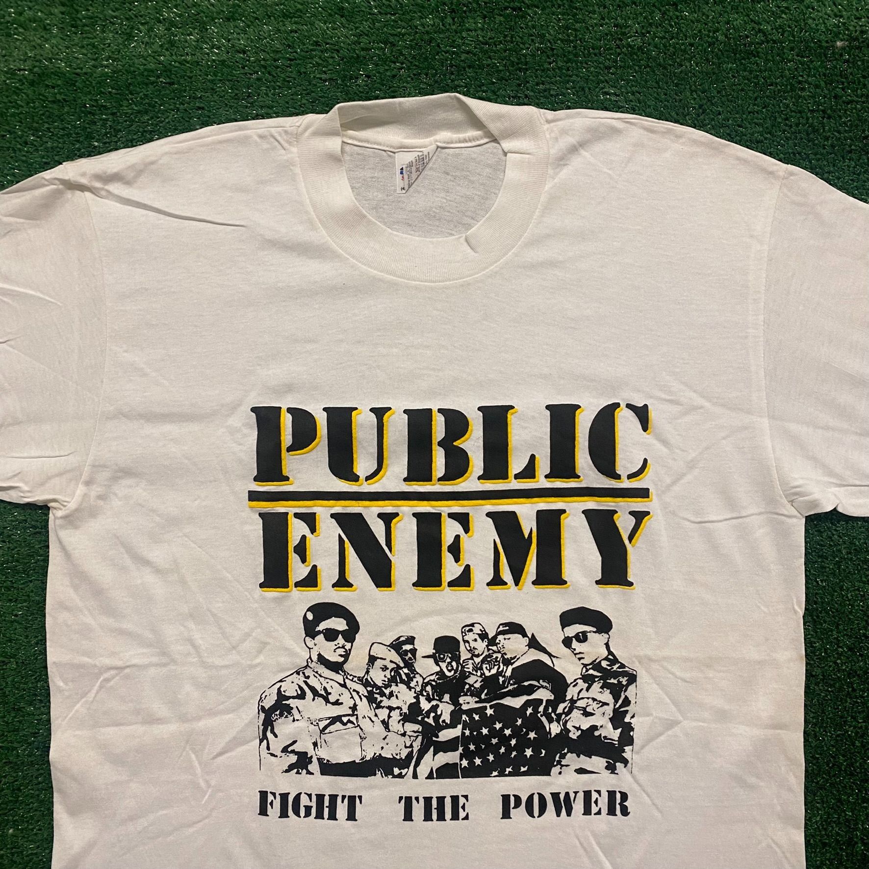 Public Enemy Deadstock NOS Public Enemy Vintage 90s Rap Hip Hop T-Shirt Size US L / EU 52-54 / 3 - 2 Thumbnail