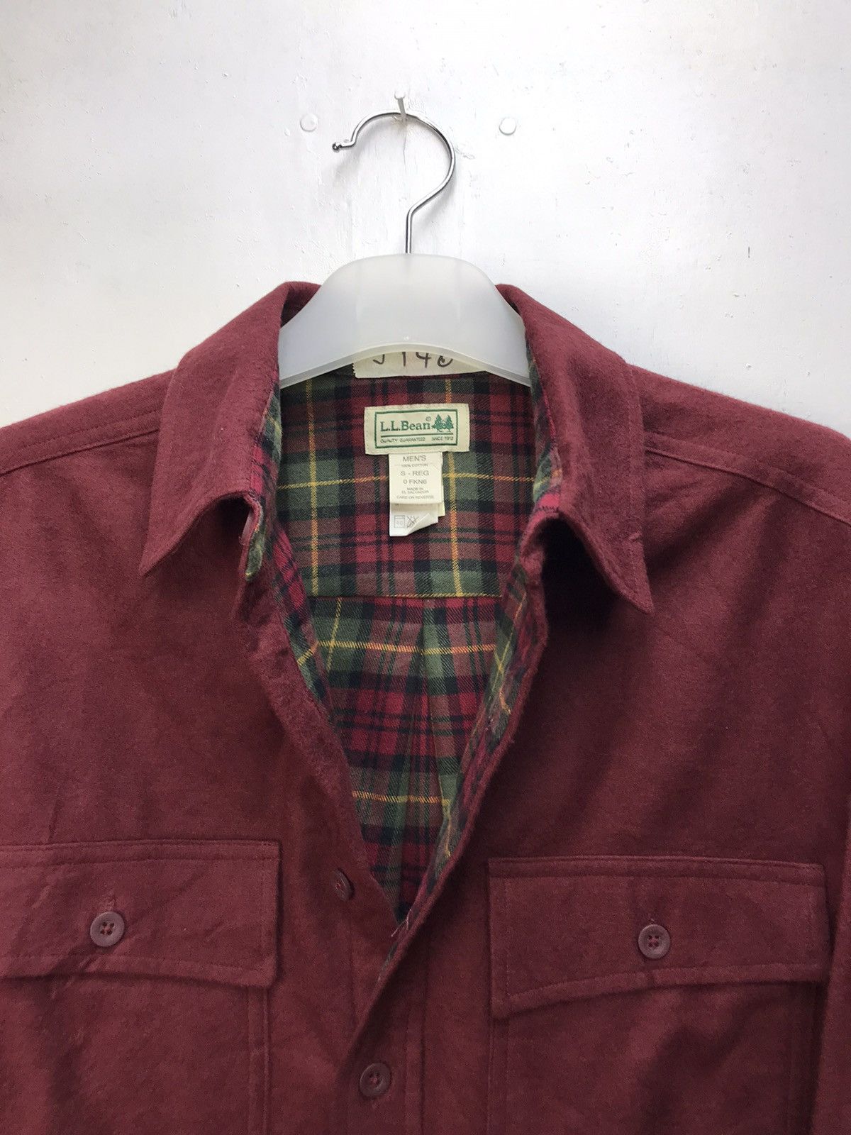 L.L. Bean LL Bean Flannel S fit M Shirt Size US M / EU 48-50 / 2 - 9 Thumbnail