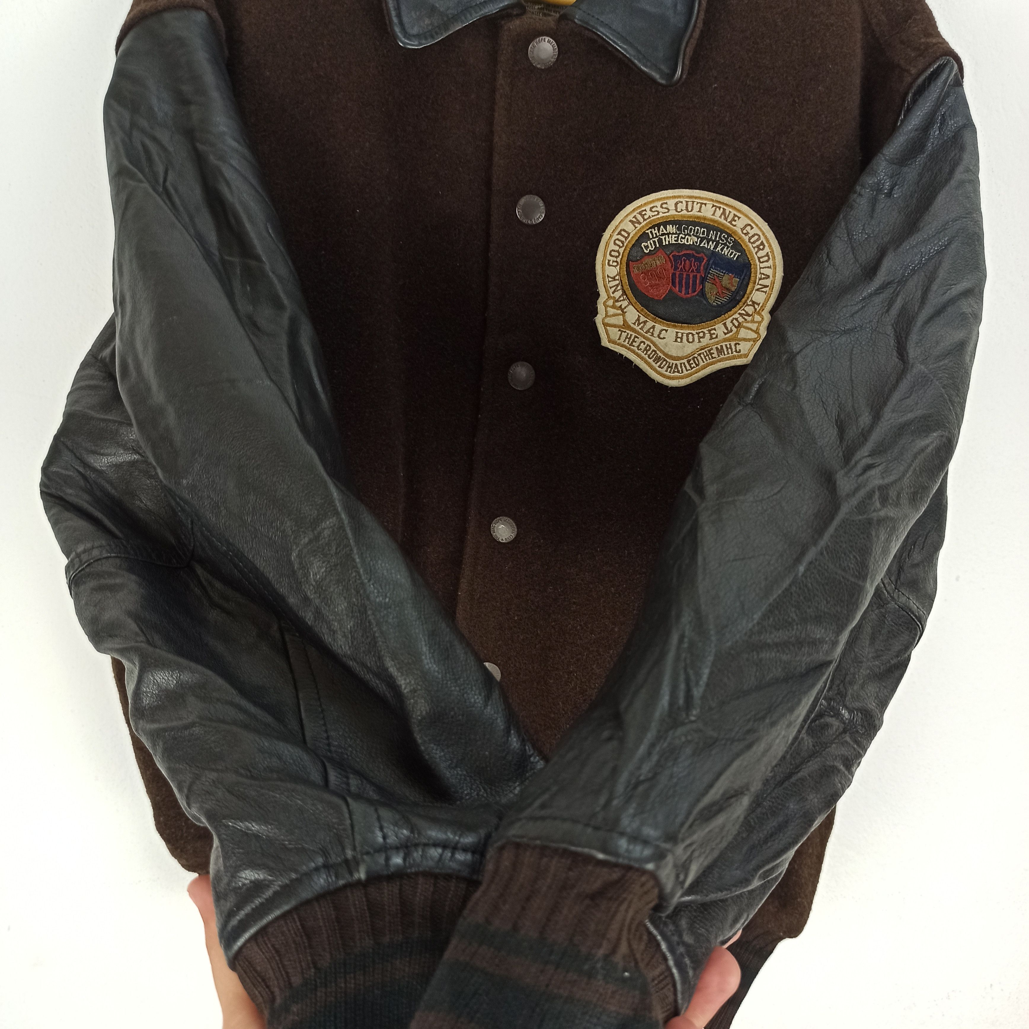 Other Vintage The Machope Exclamatory Varsity Jacket Big Logo Size US M / EU 48-50 / 2 - 7 Thumbnail