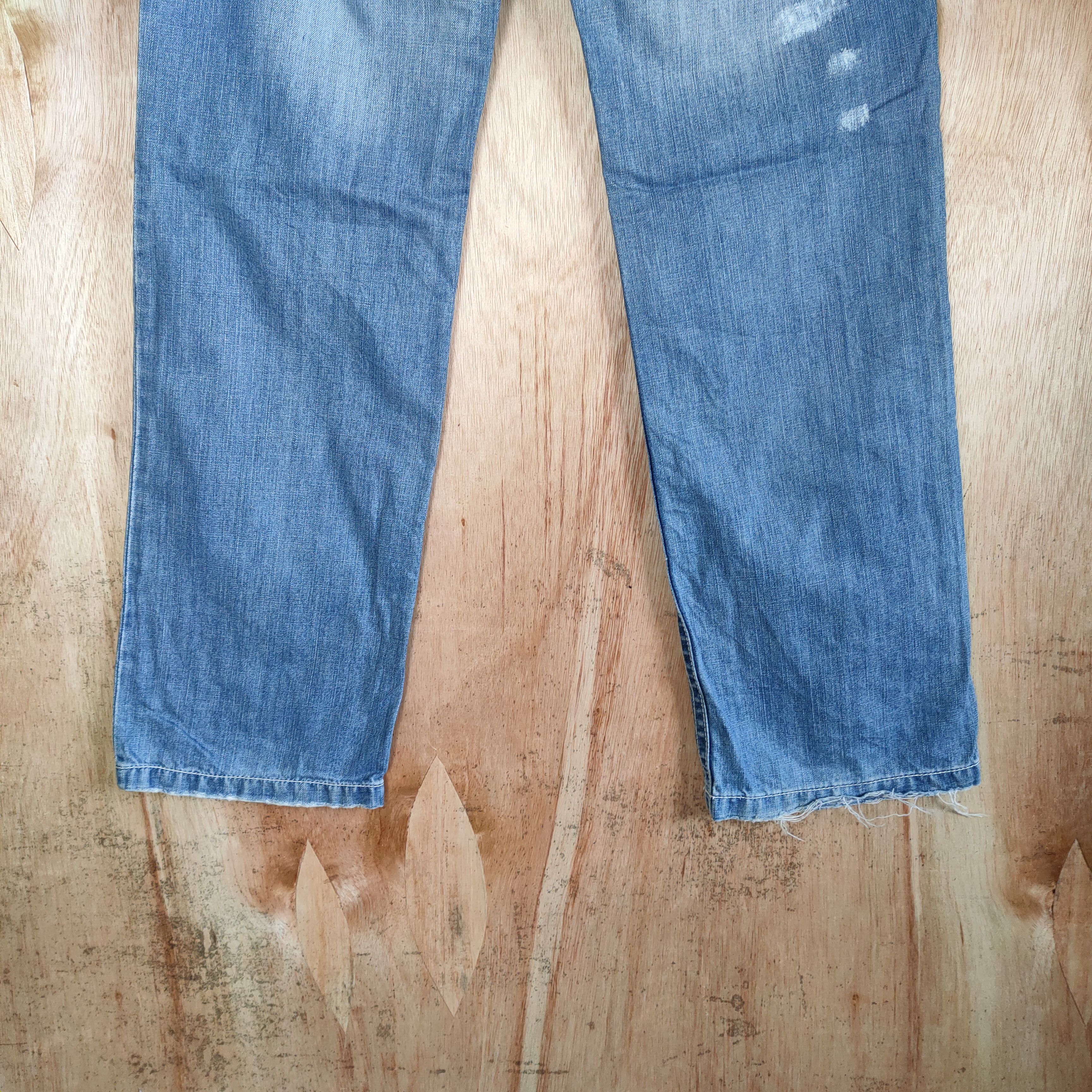Blue Blue Japan BLUE MOON BLUE DENIM JEANS PANTS Size US 29 - 10 Thumbnail
