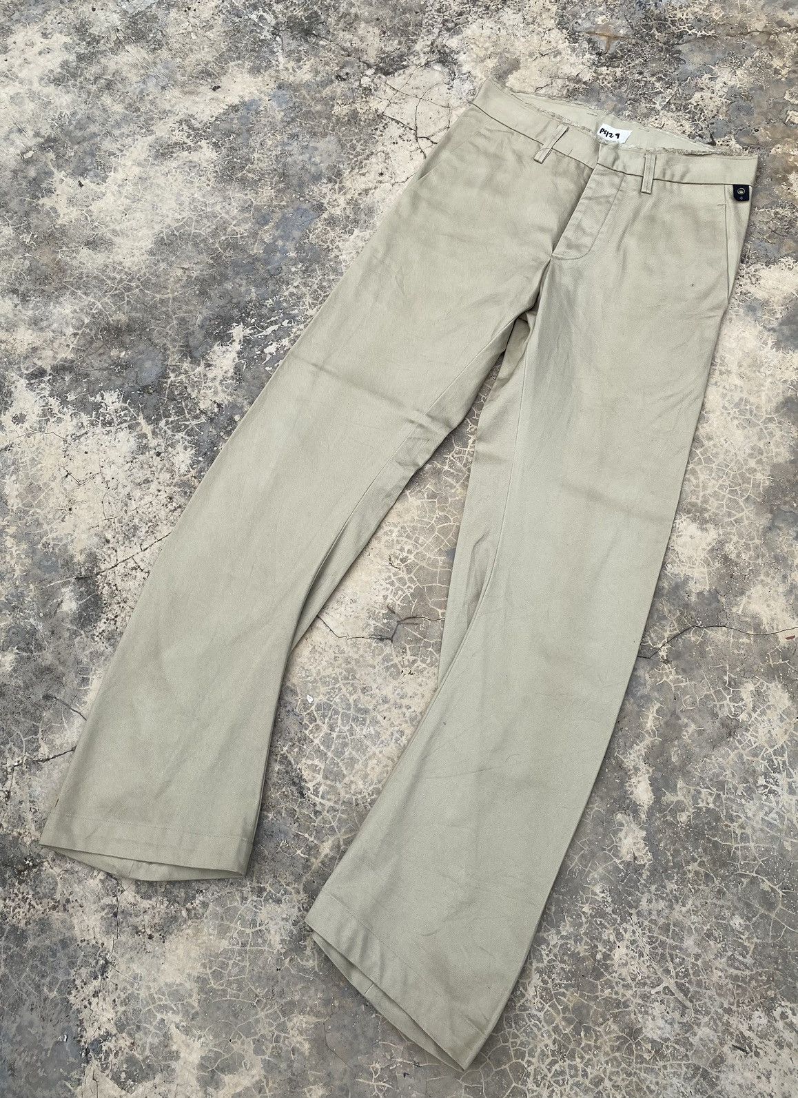 junhashimoto WJK by Jun Hashimoto Casual Smart Khaki Pant Size US 28 / EU 44 - 3 Thumbnail