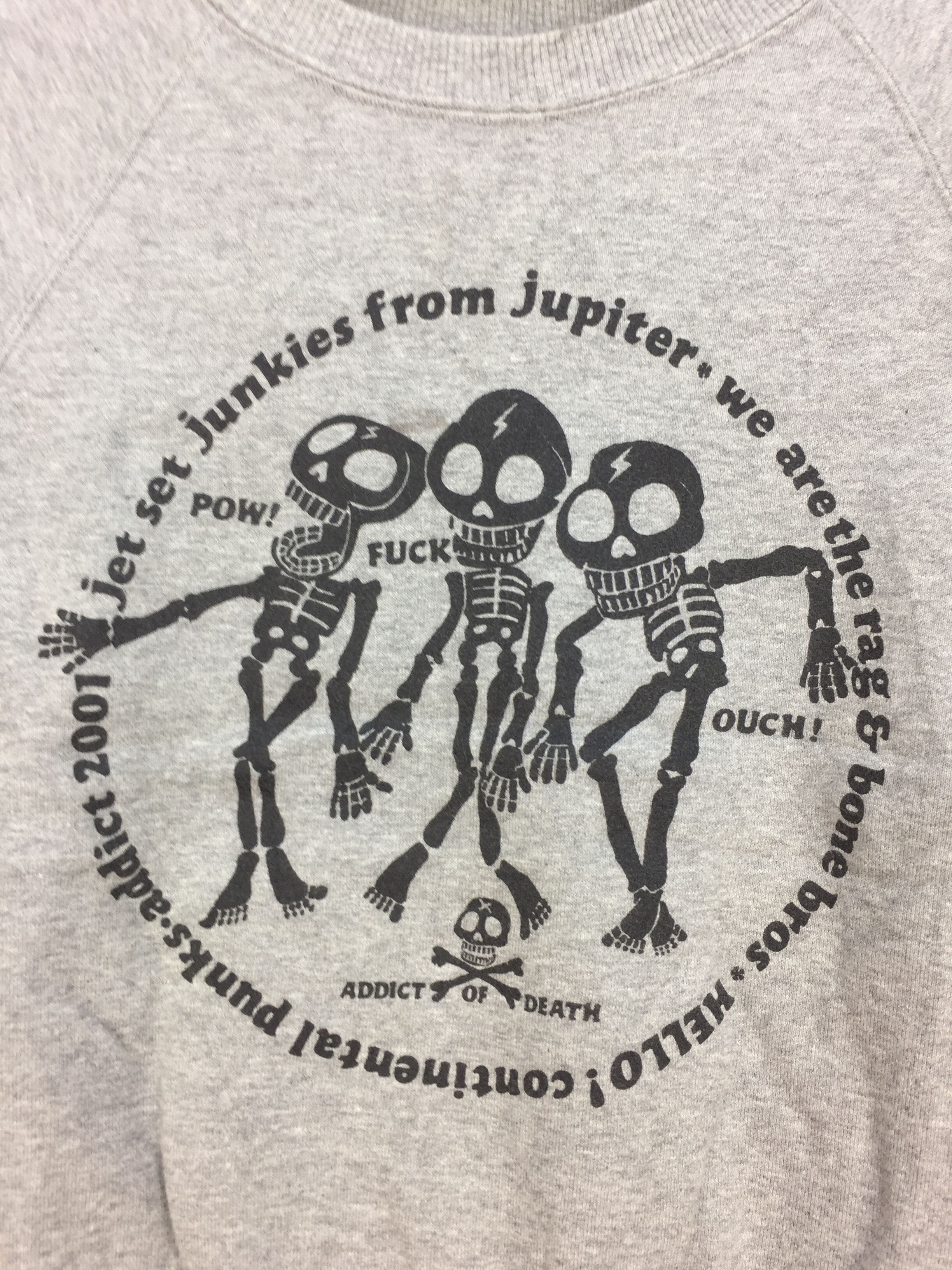 ADDICT SWEATSHIRT ADDICT TO DEATH Size US S / EU 44-46 / 1 - 2 Thumbnail