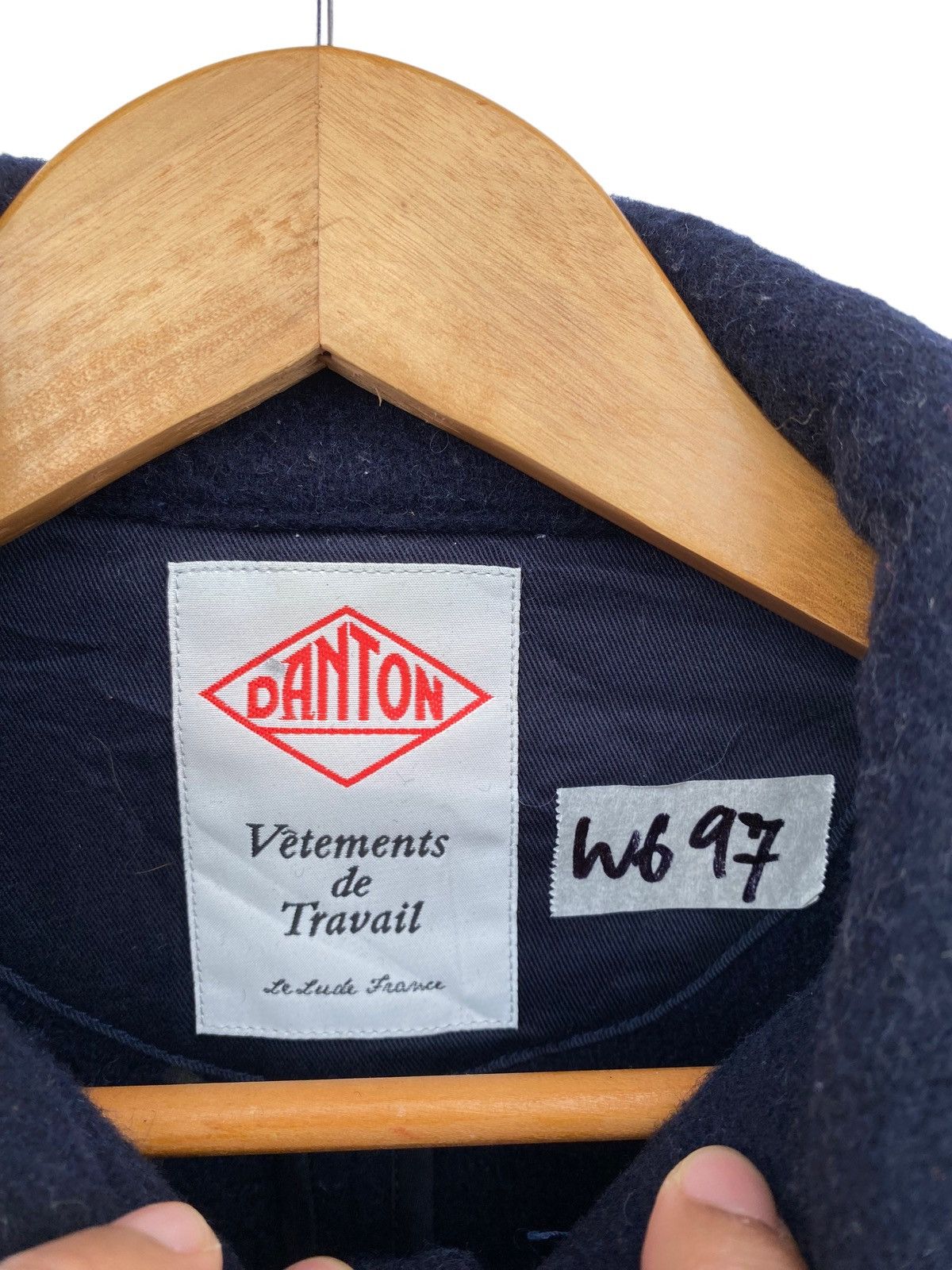 Danton Danton Round Collar Jacket Navy Size S / US 4 / IT 40 - 5 Thumbnail