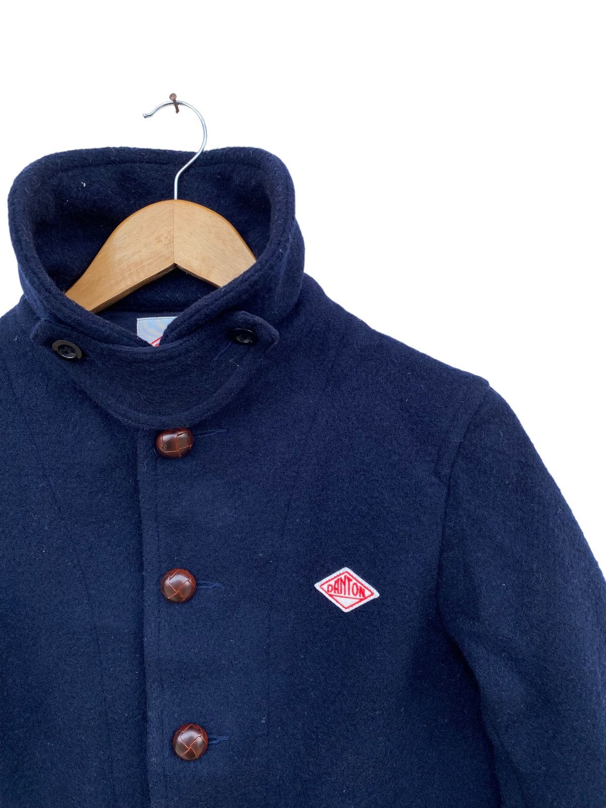 Danton Danton Round Collar Jacket Navy Size S / US 4 / IT 40 - 4 Thumbnail