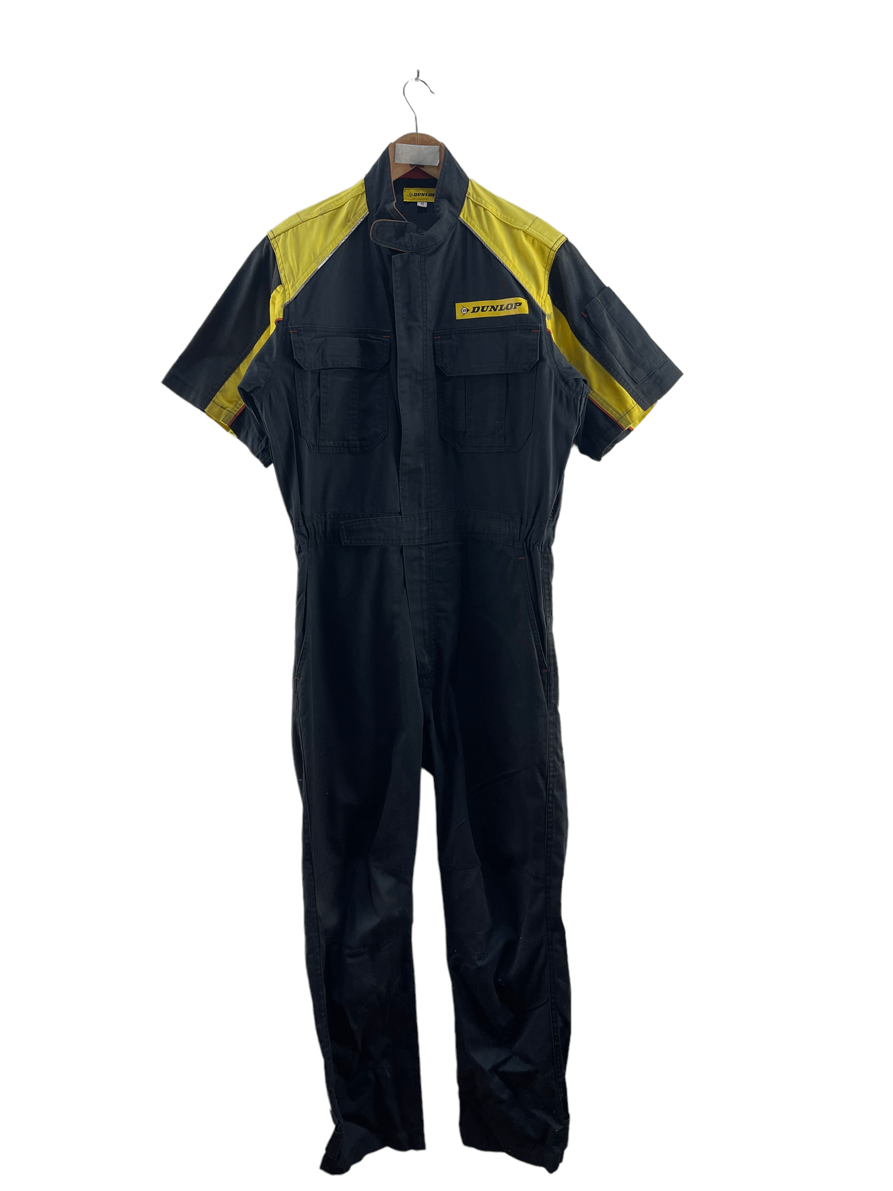 Japanese Brand Vintage Dunlop Overall Jumpsuit Size US 34 / EU 50 - 2 Thumbnail