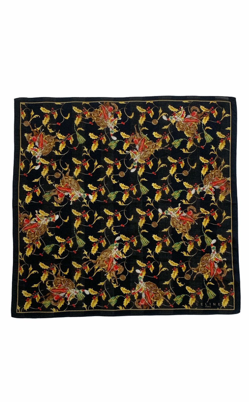 Celine CELINE Handkerchief Scarf Pocketsquare Bandana Size ONE SIZE - 2 Thumbnail