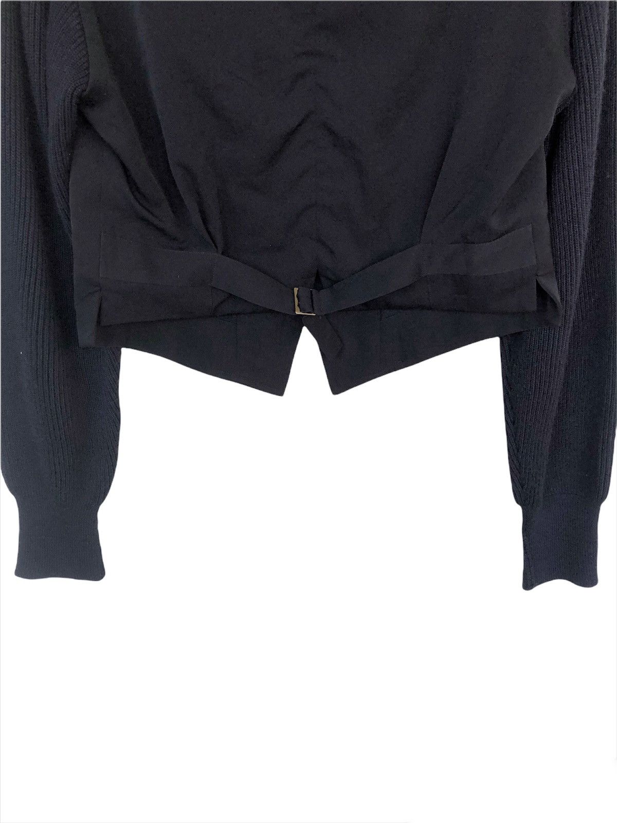 Yohji Yamamoto GRAIL🔥YYPH Hybrid Knitting Sleeve Runway Jacket Size US M / EU 48-50 / 2 - 7 Thumbnail
