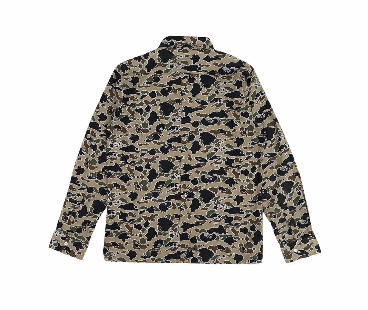 Bape Star Camo BD Shirt Size US M / EU 48-50 / 2 - 10 Thumbnail