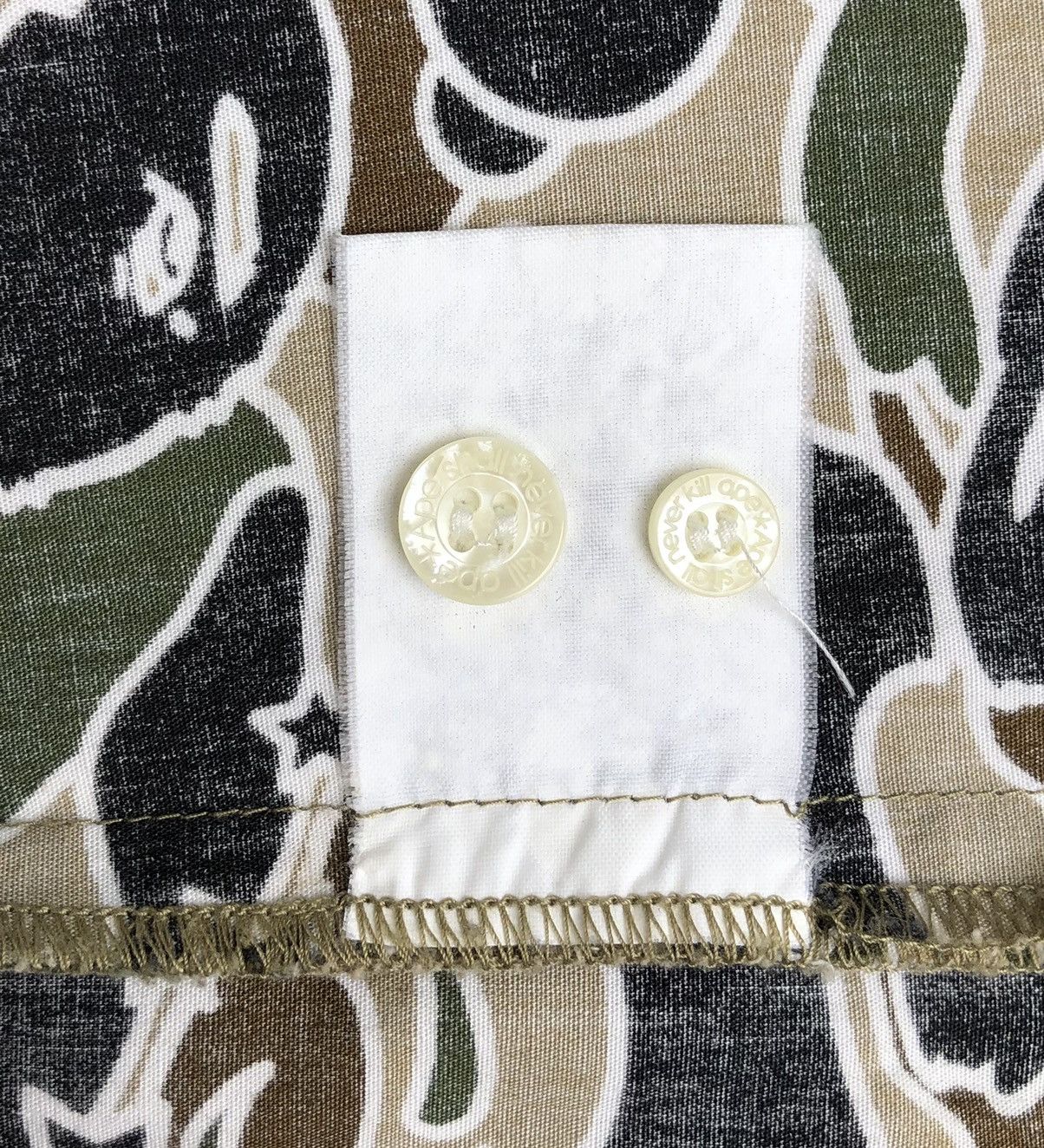 Bape Star Camo BD Shirt Size US M / EU 48-50 / 2 - 16 Thumbnail