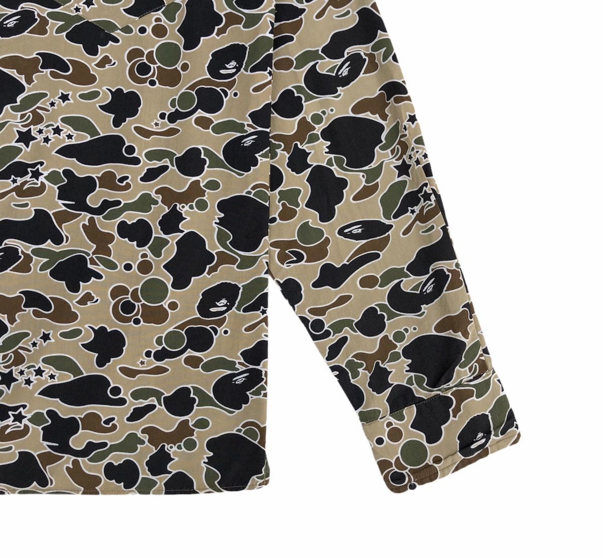 Bape Star Camo BD Shirt Size US M / EU 48-50 / 2 - 4 Thumbnail