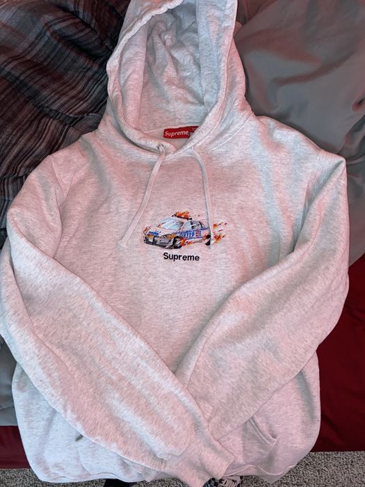 Supreme Supreme cop car hooded sweatshirt Grey | Grailed