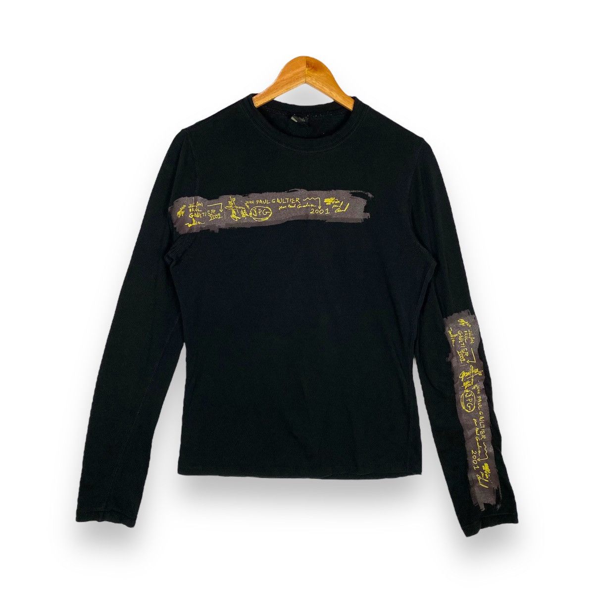image of Jean Paul Gaultier Homme 2001/2002 Shirt in Black, Men's (Size Medium)