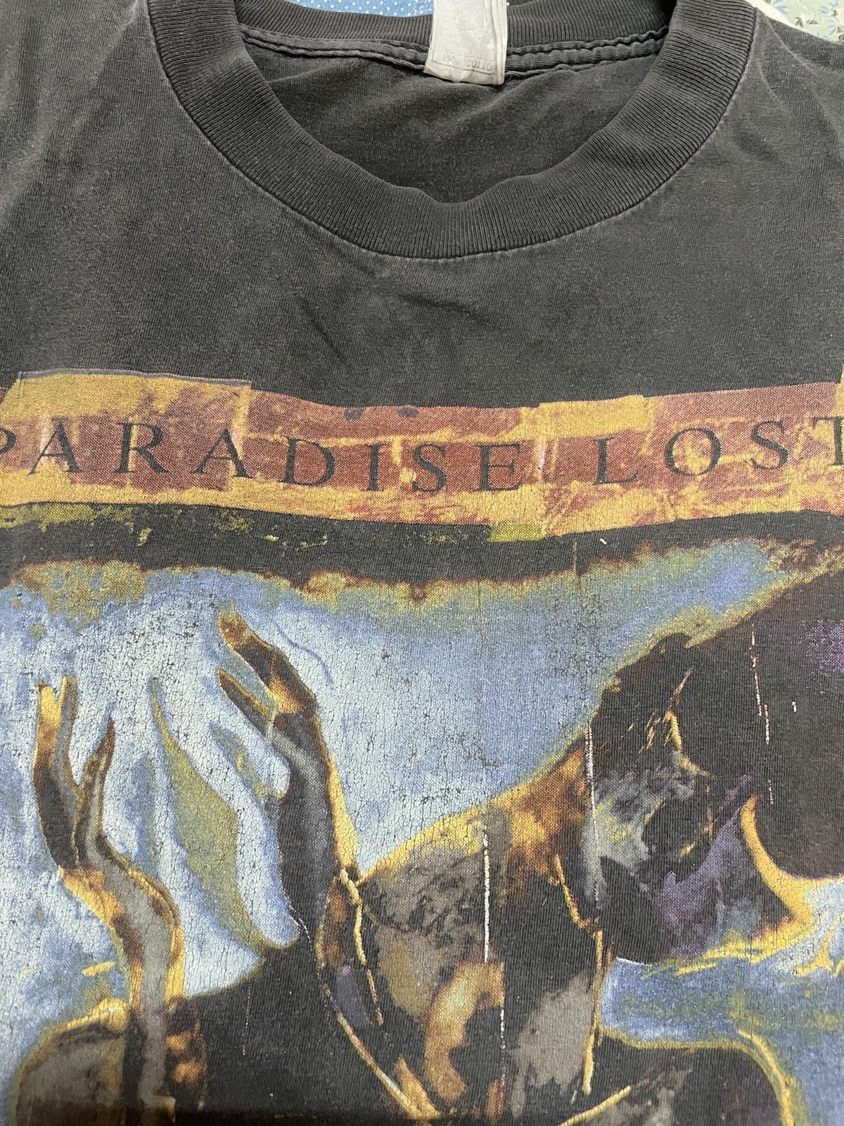 Band Tees Vintage Paradise Lost As I Die Death Metal Morbid Angel Size US XL / EU 56 / 4 - 4 Thumbnail