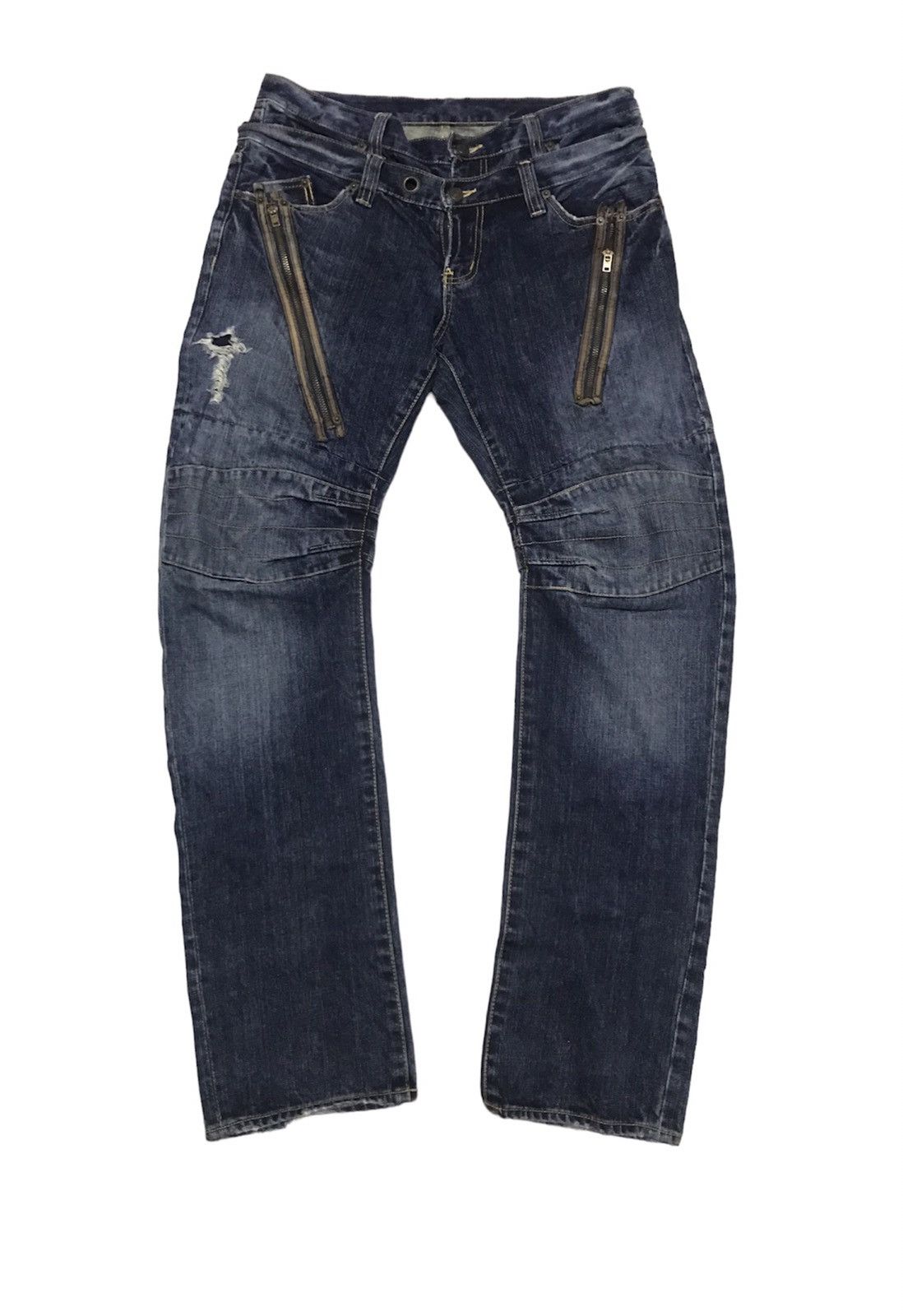 PPFM RARE ‼️ PPFM DOUBLE WAISTED HEAVY JEANS Size US 34 / EU 50 - 1 Thumbnail