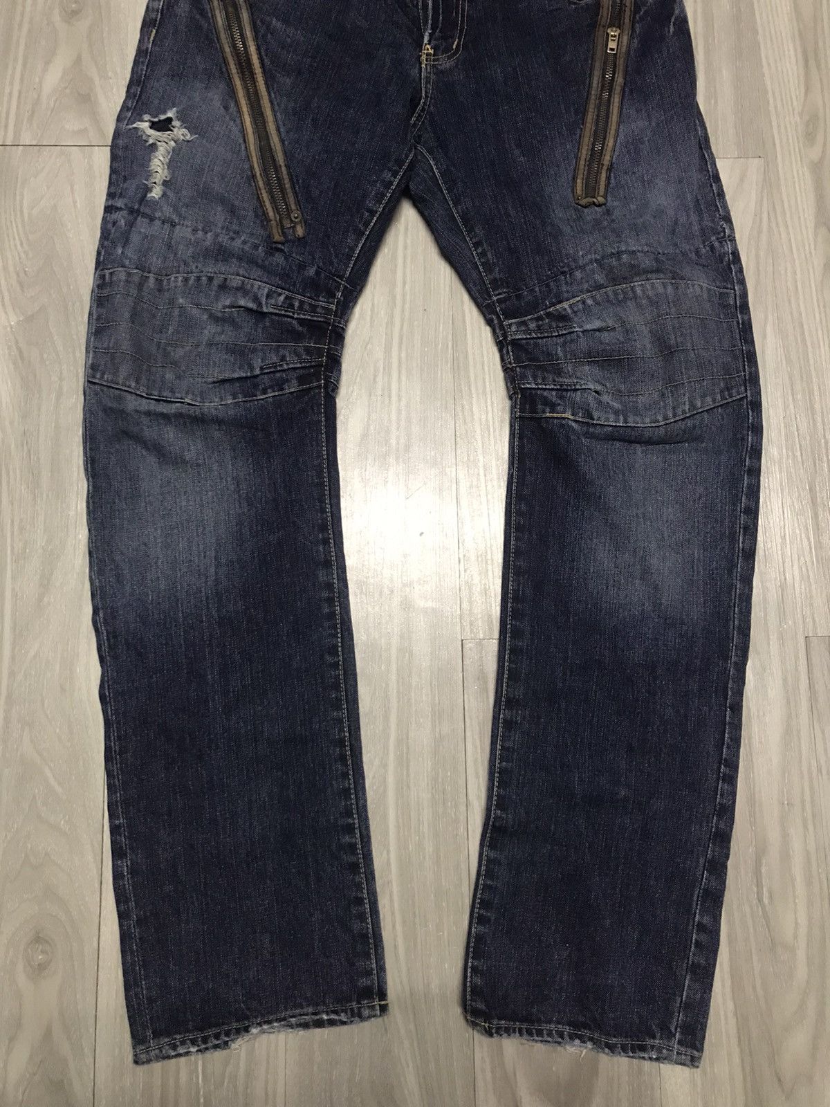 PPFM RARE ‼️ PPFM DOUBLE WAISTED HEAVY JEANS Size US 34 / EU 50 - 6 Thumbnail