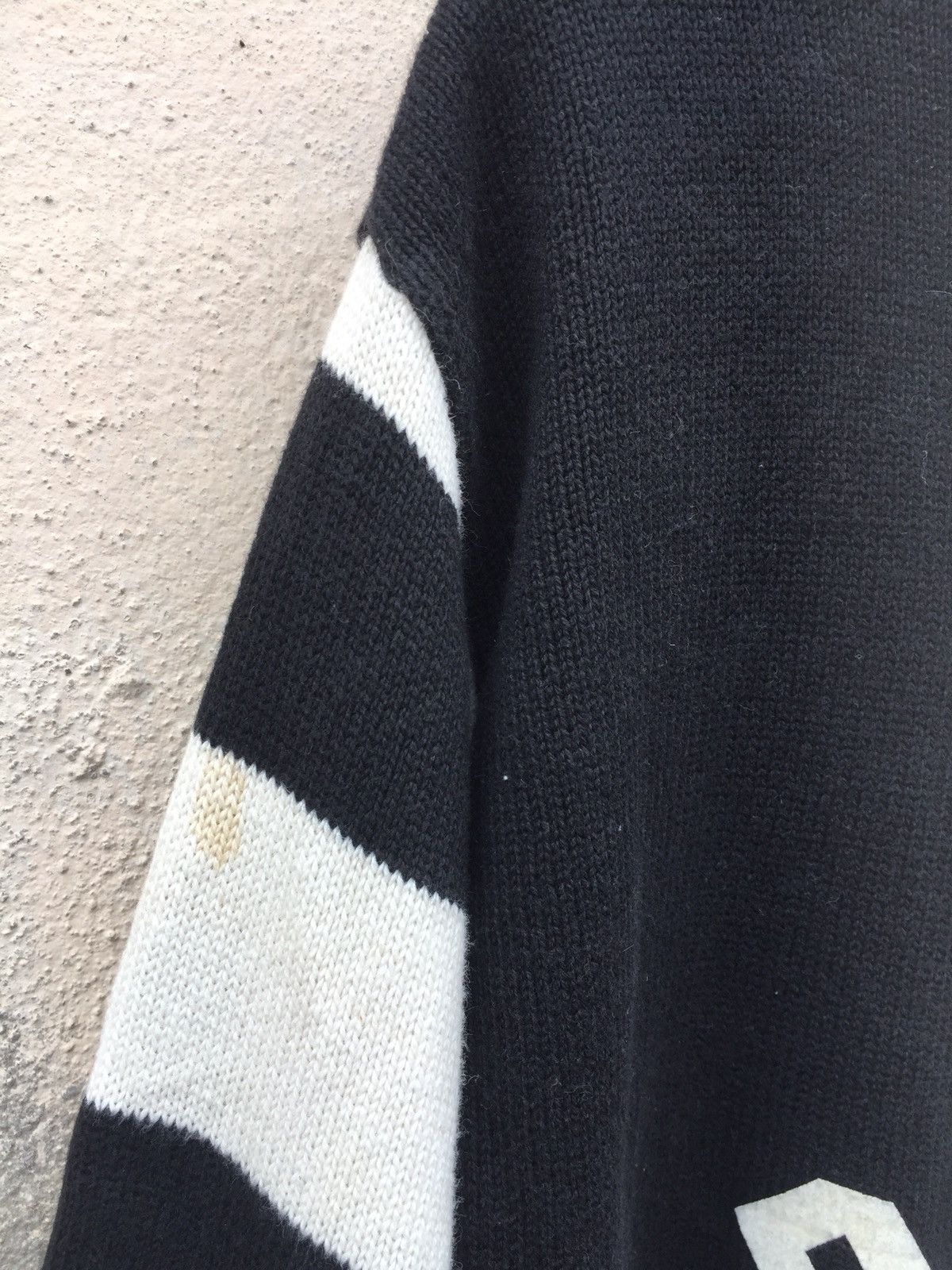 Japanese Brand Poshboy - Prison Striped Zipper Hoodie Size US M / EU 48-50 / 2 - 10 Thumbnail