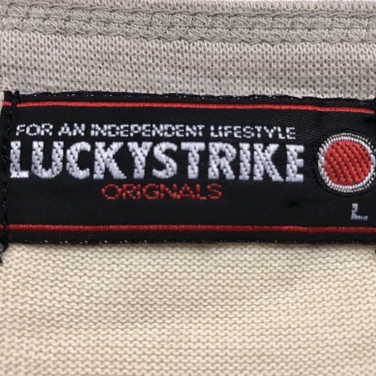 Japanese Brand × Sports Specialties Vintage Lucky Strike Half Button Sweatshirt Size US M / EU 48-50 / 2 - 5 Thumbnail
