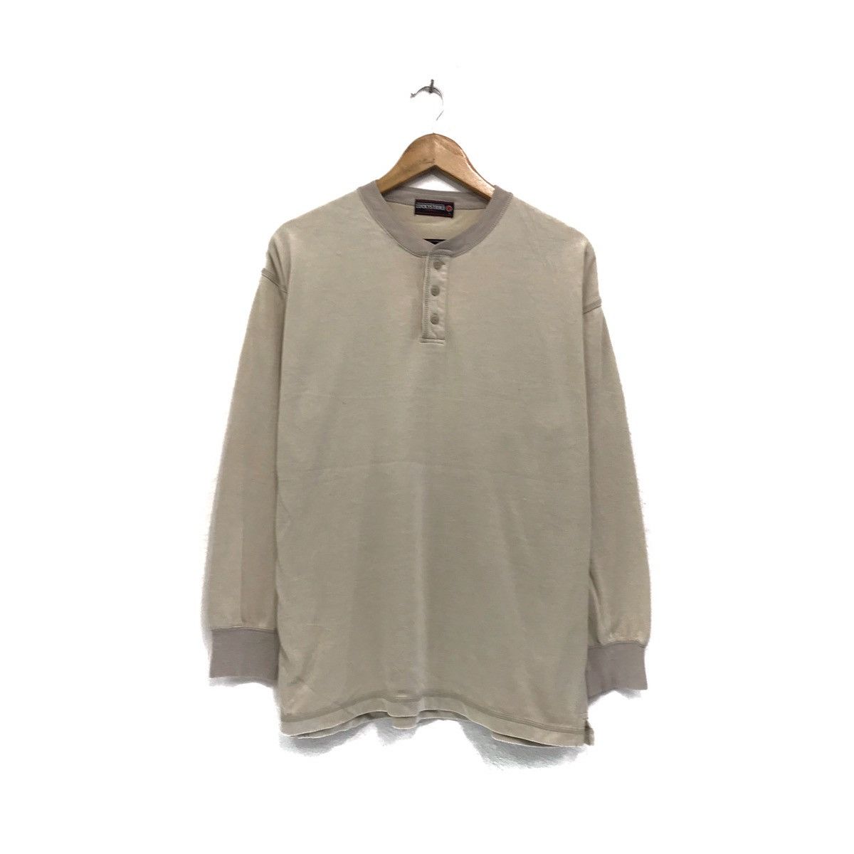 Japanese Brand × Sports Specialties Vintage Lucky Strike Half Button Sweatshirt Size US M / EU 48-50 / 2 - 2 Thumbnail