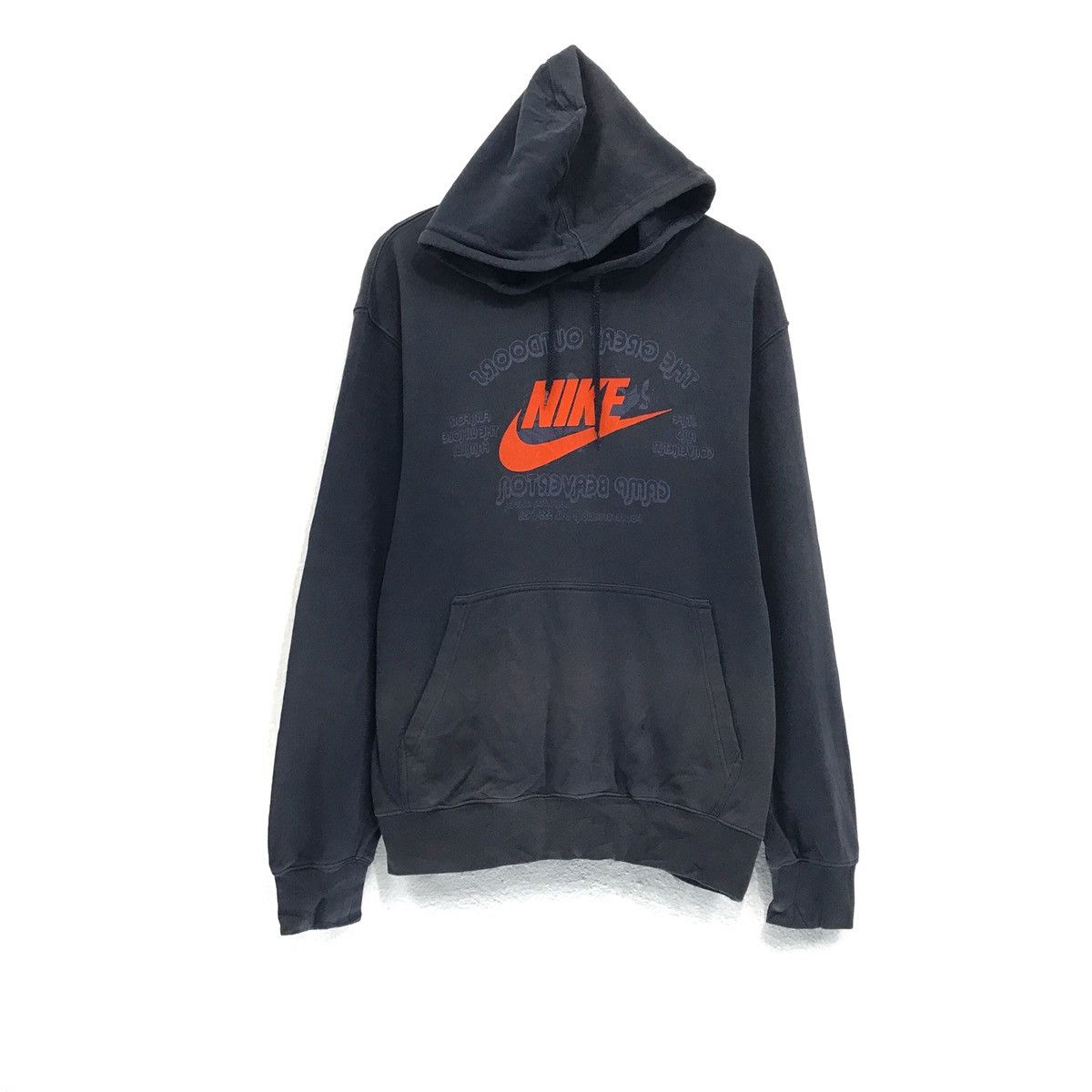 Nike Nike Logo Swoosh Nike Sweatshirt Nike Hoodies NikeUSA Size US M / EU 48-50 / 2 - 2 Thumbnail