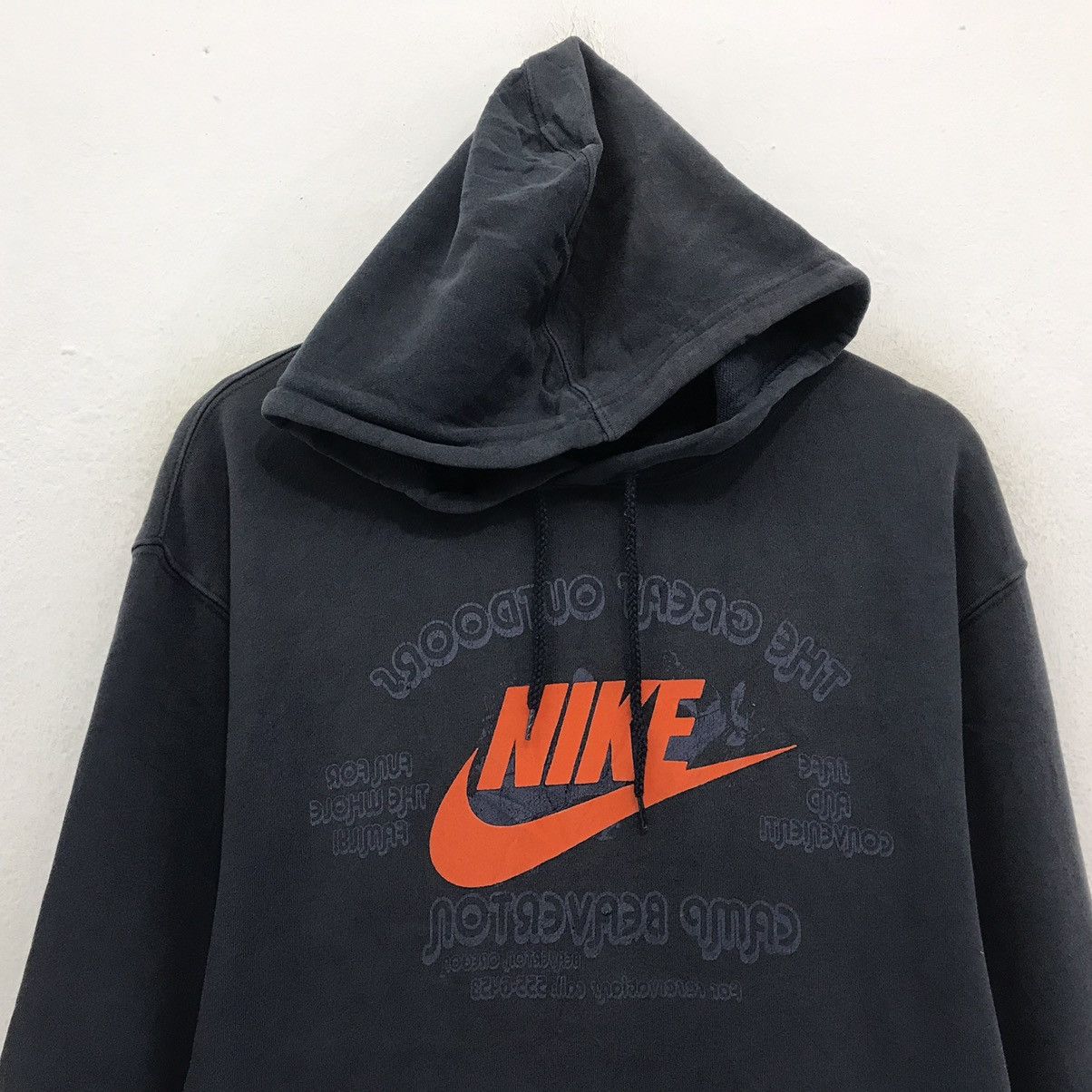 Nike Nike Logo Swoosh Nike Sweatshirt Nike Hoodies NikeUSA Size US M / EU 48-50 / 2 - 4 Thumbnail