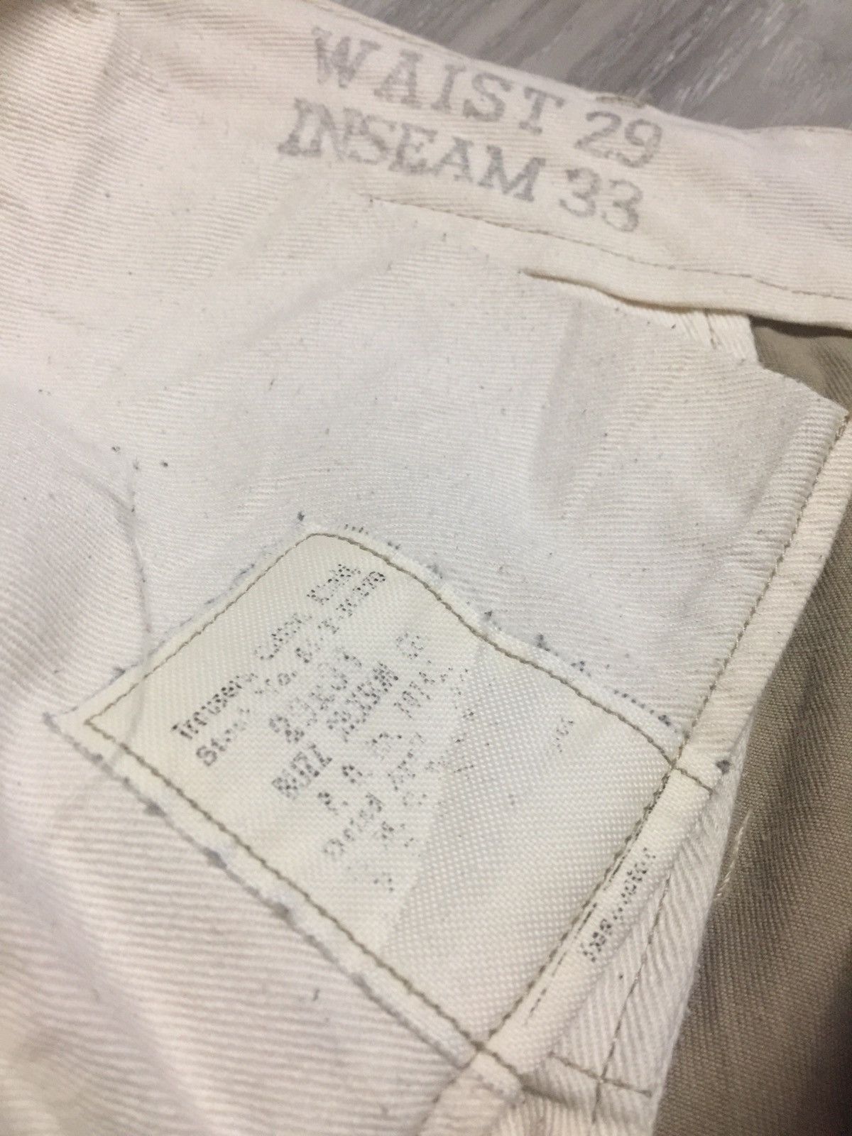 Buzz Rickson's Buzz Rickson Original Spec Khaki Chino Trouser Size US 28 / EU 44 - 8 Thumbnail