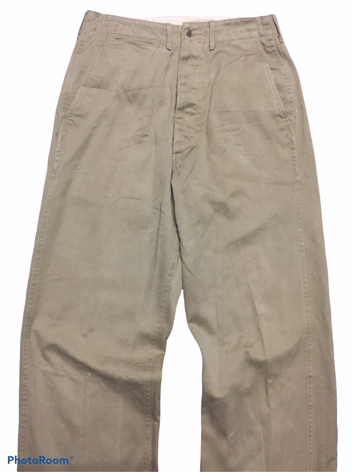 Buzz Rickson's Buzz Rickson Original Spec Khaki Chino Trouser Size US 28 / EU 44 - 4 Thumbnail