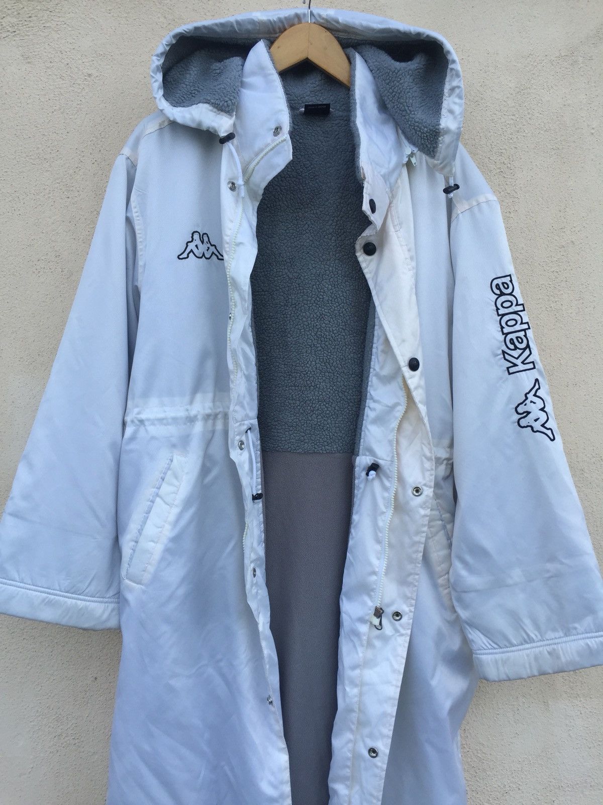 Kappa Winter Coat Long Jacket Sherpa Fleece Parka Size US L / EU 52-54 / 3 - 2 Thumbnail