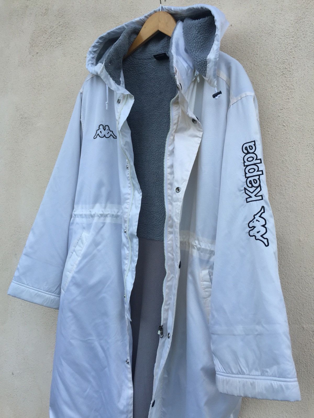 Kappa Winter Coat Long Jacket Sherpa Fleece Parka Size US L / EU 52-54 / 3 - 5 Thumbnail