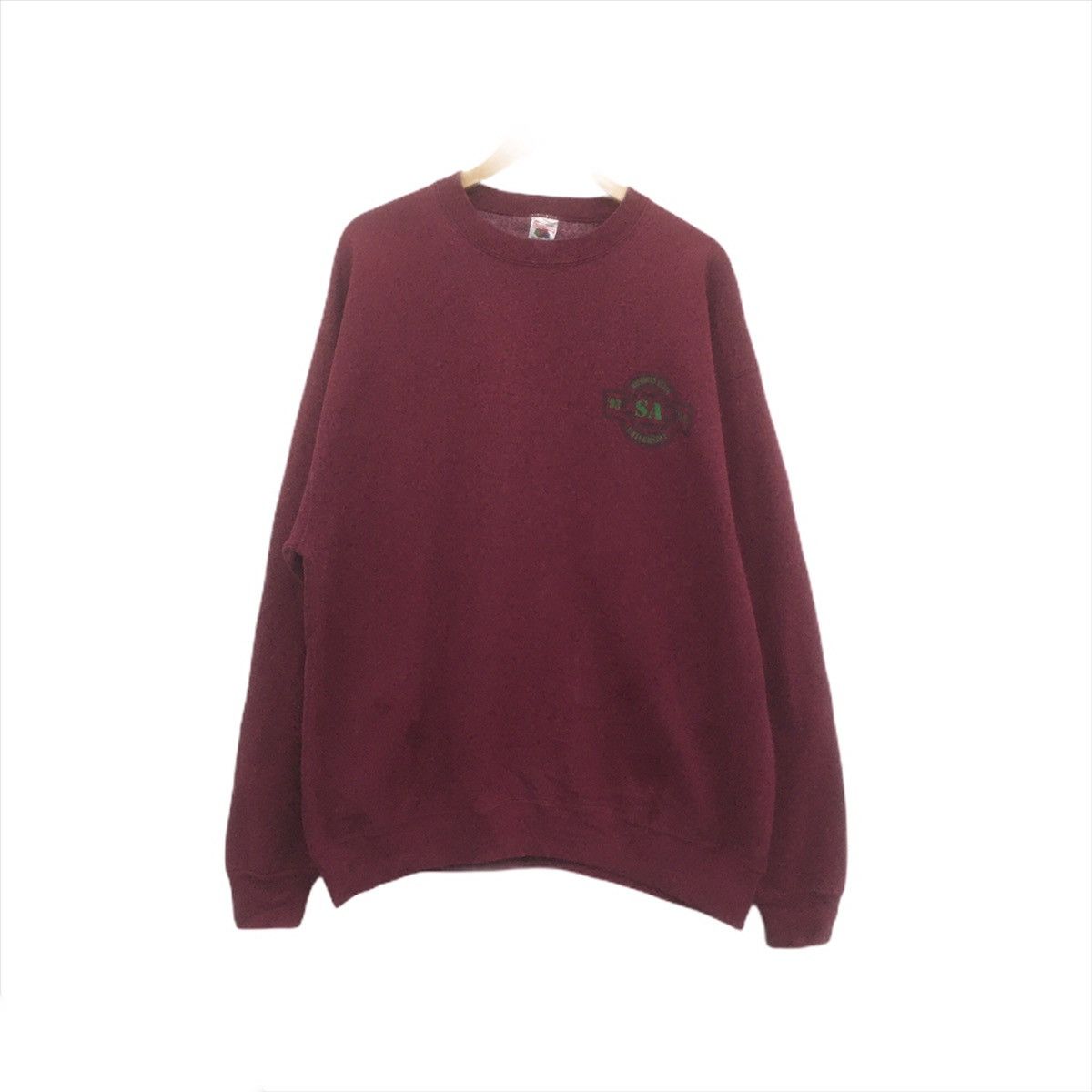 Fruit Of The Loom × Vintage Vintage MICHIGAN State University Sweatshirt Pullover Size US XL / EU 56 / 4 - 1 Thumbnail