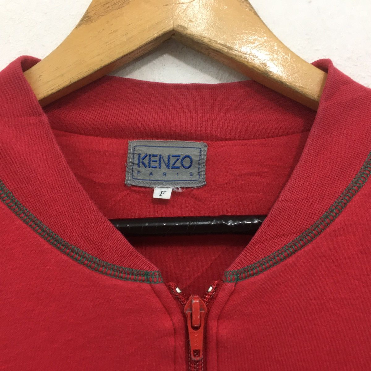 Kenzo × Vintage Vintage KENZO Sweatshirt Crewneck Kenzo Sport Zipper Size US M / EU 48-50 / 2 - 3 Thumbnail