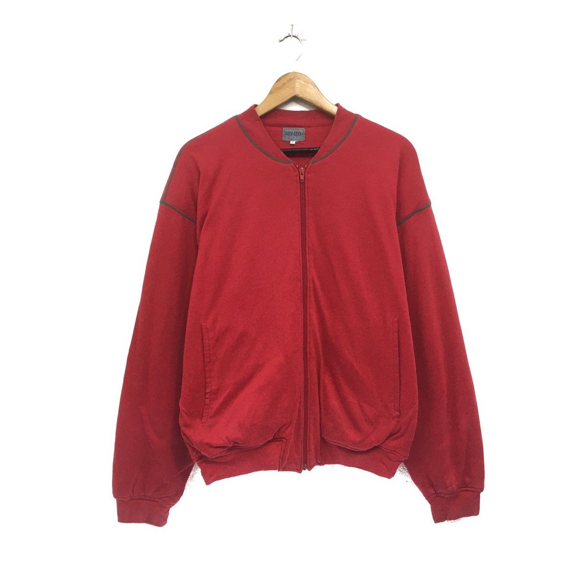 Kenzo × Vintage Vintage KENZO Sweatshirt Crewneck Kenzo Sport Zipper Size US M / EU 48-50 / 2 - 1 Thumbnail