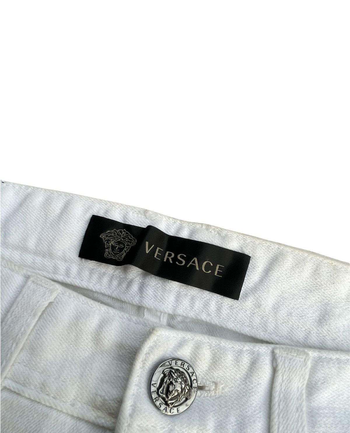 Designer × Versace × Vintage Versace Slim Fit Denim Size US 29 - 5 Thumbnail