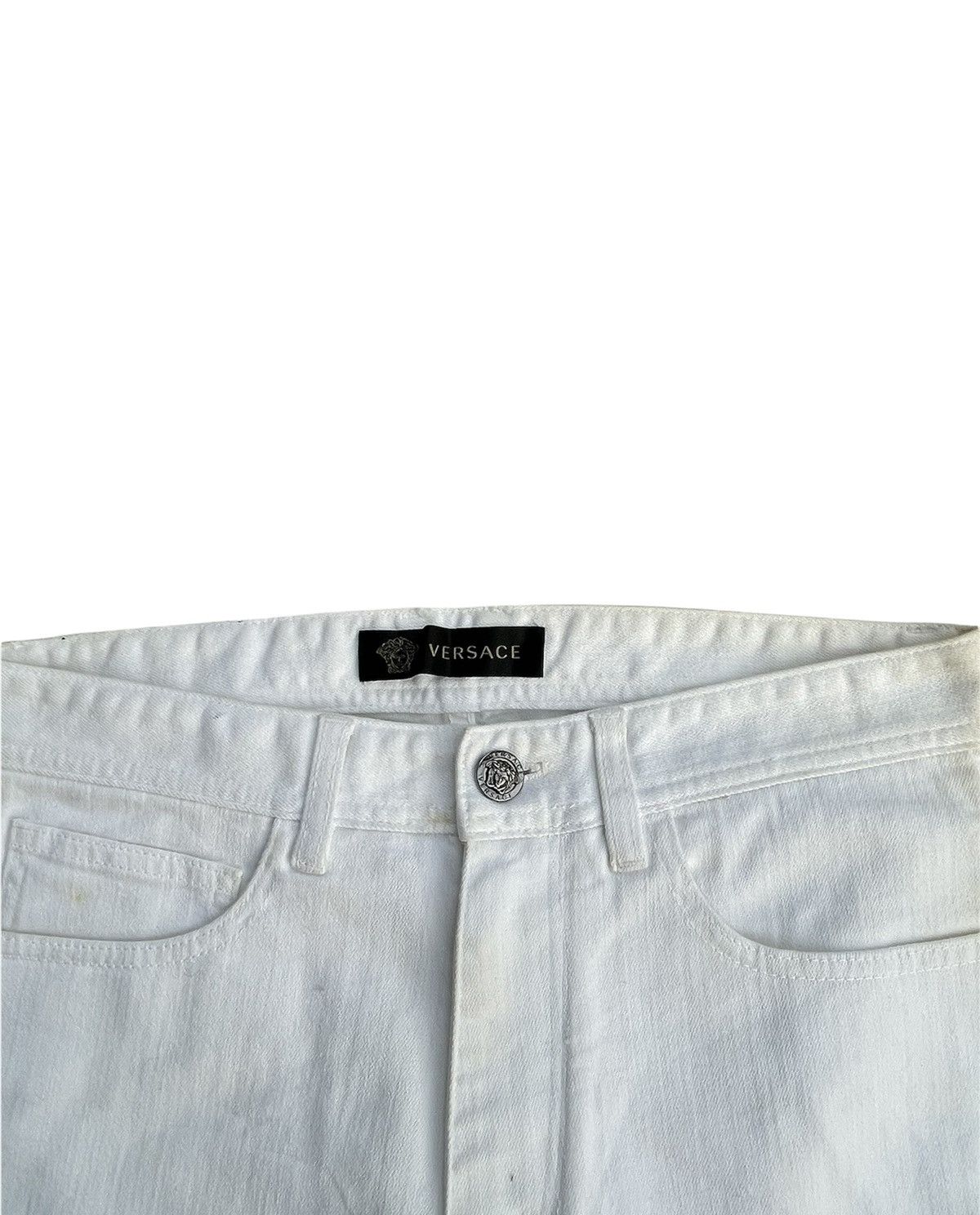 Designer × Versace × Vintage Versace Slim Fit Denim Size US 29 - 4 Thumbnail